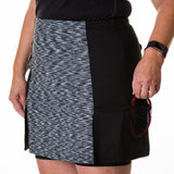 Women’s exercise skirt, custom-fit, three pockets